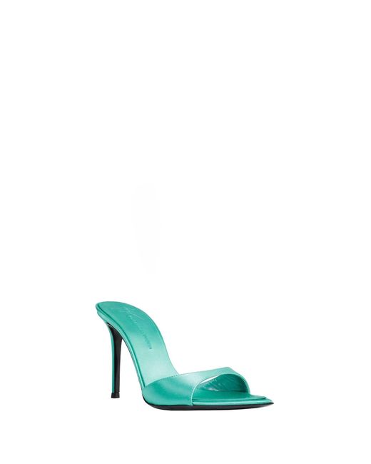 Giuseppe Zanotti Green X Antonioli Intriigo Mules