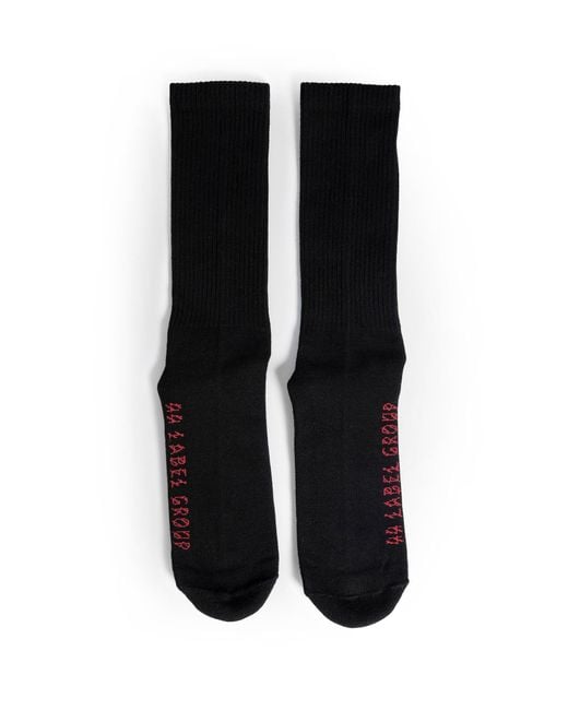 44 Label Group Black 44 Socks for men