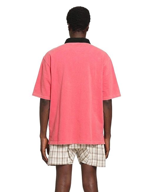 Martine Rose Pink Oversized/Polo for men