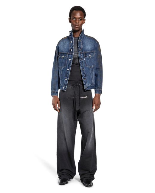 JORDANLUCA Blue Liquidity Jacket for men