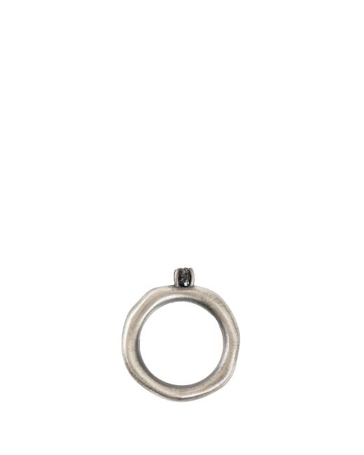 KUNDO White K- 56 Eta Raw Uncut Diamond Ring