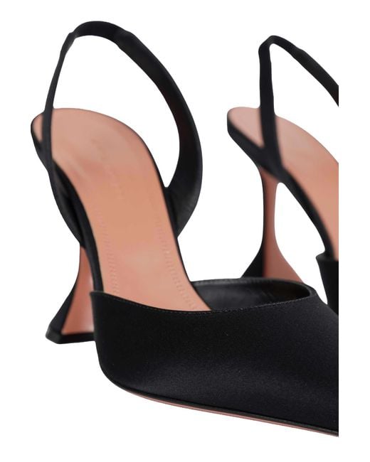 AMINA MUADDI Black Holli Sling 95 Pumps