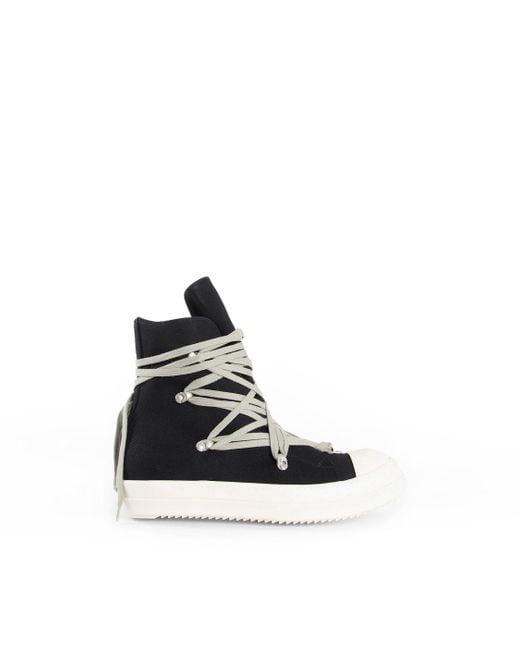 Rick Owens Black Concordians Megalace Sneaks for men