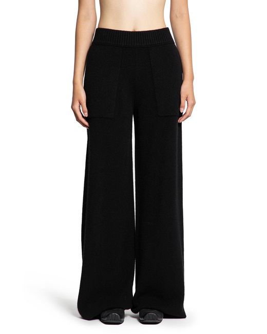 Uma Wang Black Wide Leg Pants