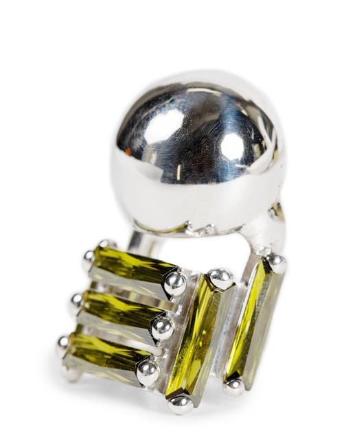 ALAN CROCETTI Metallic Armadillo Armour Ring