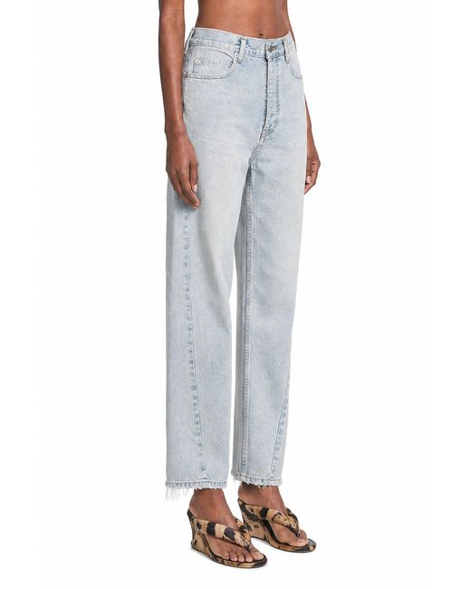 Balenciaga Blue Twisted Seam Jeans