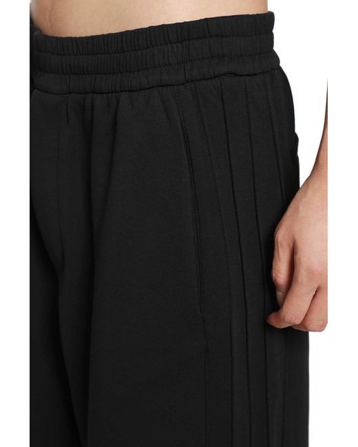 Emporio Armani Black Cotton Sweatpants for men