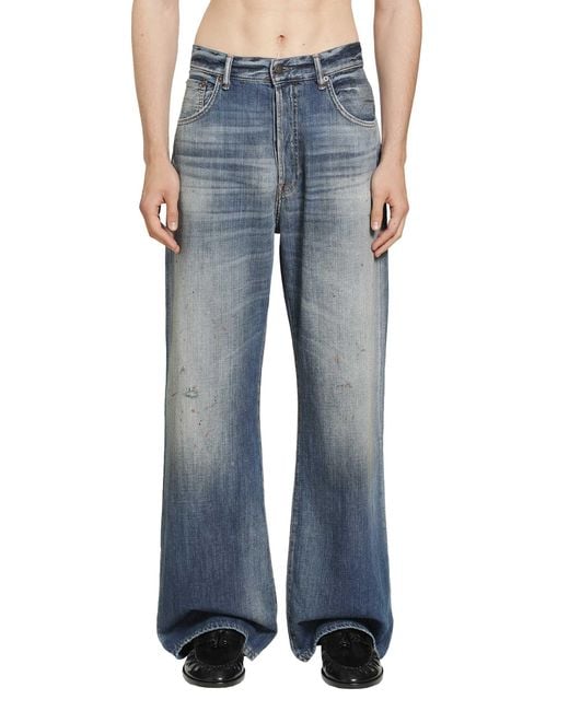 Acne Blue 2021 Regular Fit Jeans for men