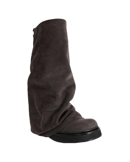 The Attico Black 'Robin' Combat Boots