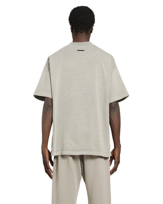 Fear Of God Gray Training 90S Short Sleeve Tee for men