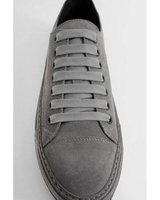 Ann Demeulemeester Gray Sneakers for men