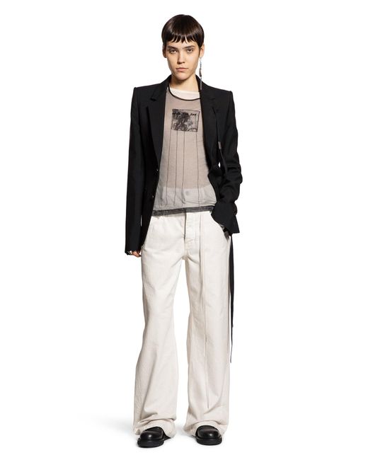 Ann Demeulemeester Black Claire 5 Pocket Jeans