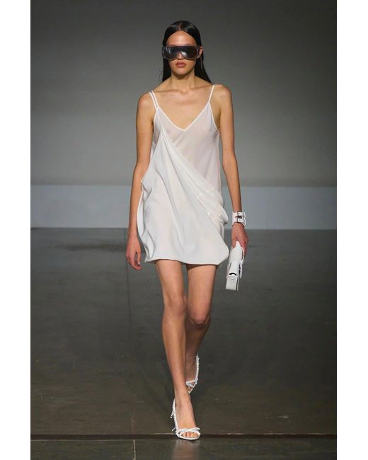 MM6 by Maison Margiela White Dresses