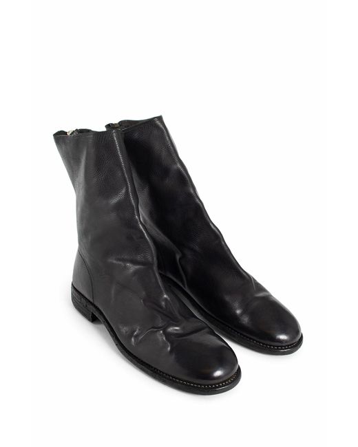 Guidi Black Boots for men