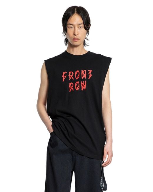 44 Label Group Black 44 Drip Sleeveless Tee for men