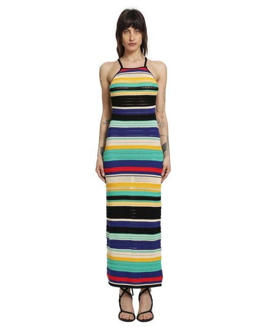 Laneus Green Knit Dress