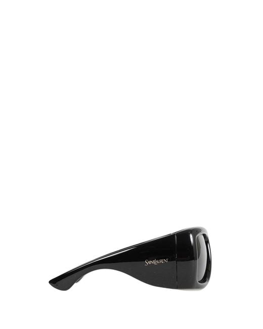 Saint Laurent Black Sl 902 Howl Oversized Sunglasses