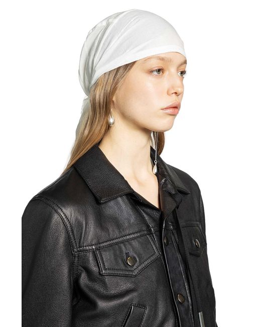 Ann Demeulemeester Nour Bandana in Black | Lyst