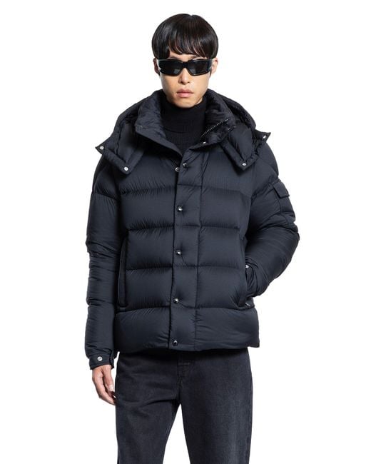 Moncler Blue Maya 70 Short Down Jacket for men