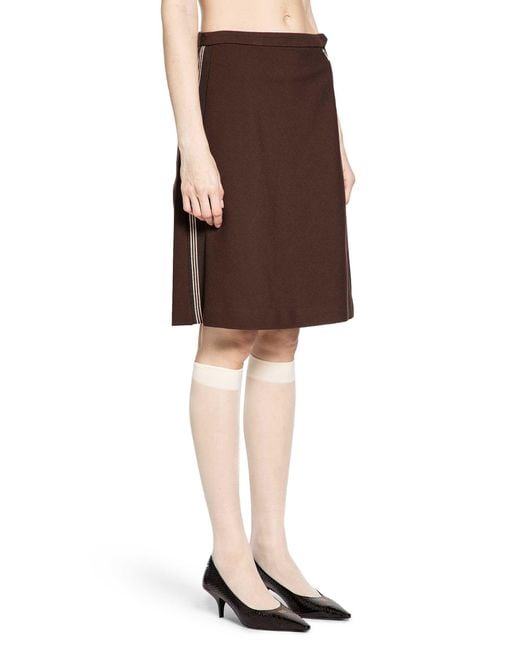Miu Miu Brown Skirts