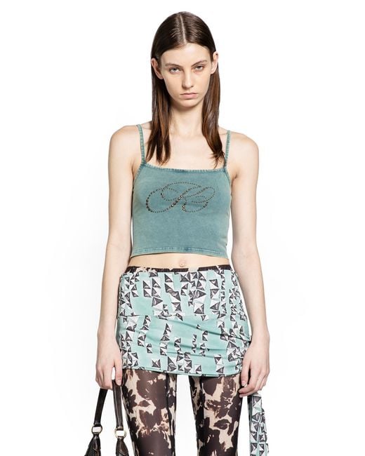 KNWLS Blue Cally Cami Top