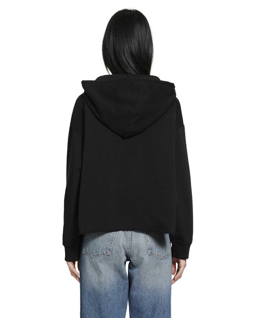 MM6 by Maison Margiela Black Signature Numeric Hoodie