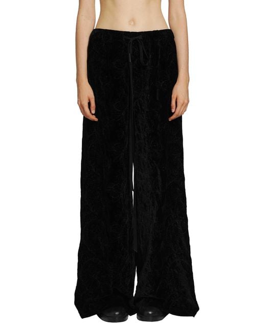 Ann Demeulemeester Black Nevi Lounge Pants