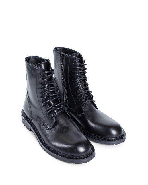 Ann Demeulemeester Black Boots for men
