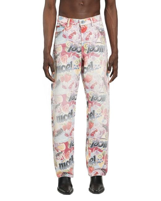 Martine Rose Multicolor 5 Pocket Relaxed Fit Jeans for men