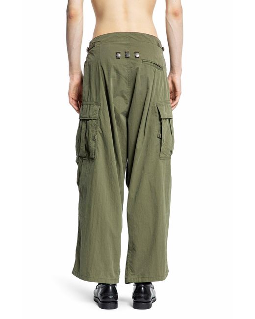 Kapital Green Trousers for men
