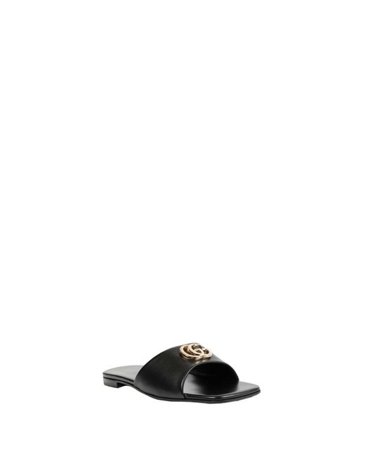 Gucci Black Double G Slide Sandals