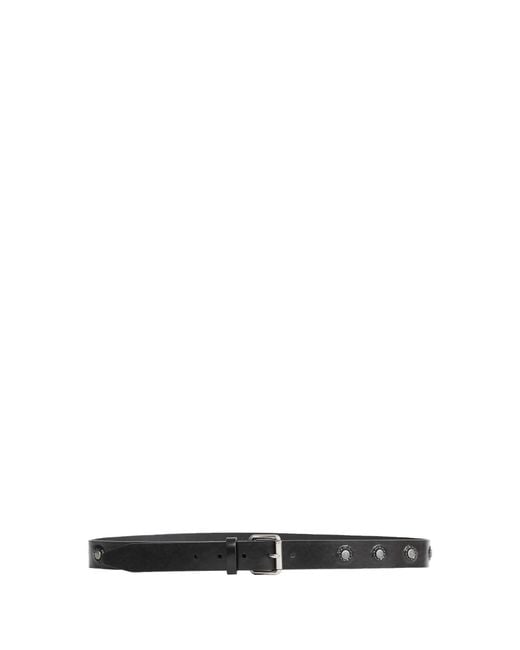 Lemaire Black Marguarite Belt for men