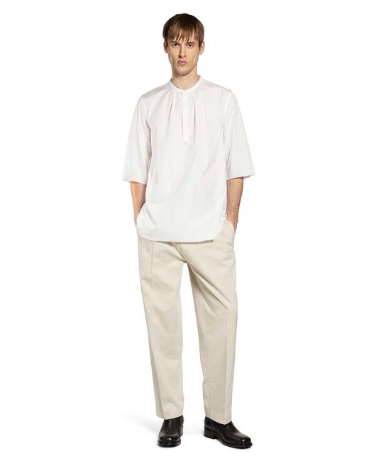 Prada Natural Washed Cotton Chinos for men