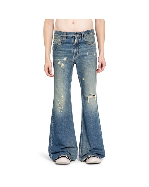 Ann Demeulemeester Blue Hamo Bootcut Jeans for men