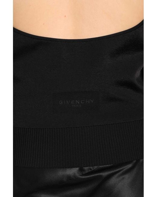 Givenchy Black Halterneck Top
