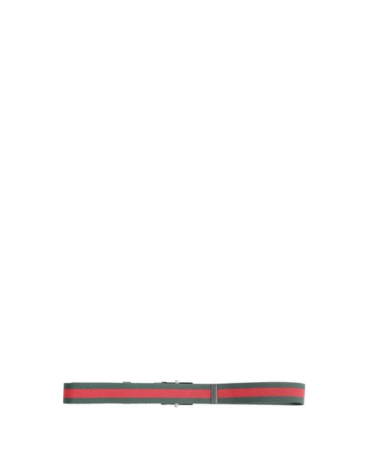 Gucci White Web Belt for men