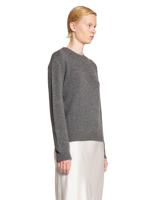 The Row Gray Knitwear