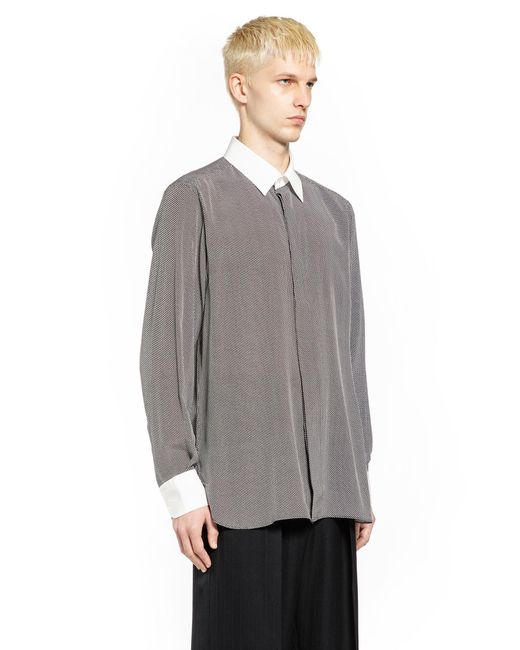 Tom Ford Gray 3D Classic Shirt for men