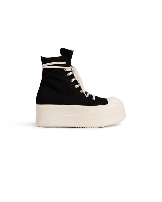 Rick Owens Black Temple Mega Bumper Sneakers for men