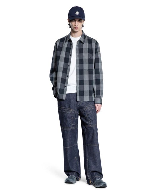 Moncler Genius Blue Mercedes-Benz By Nigo Collaboration Workwear Jeans for men