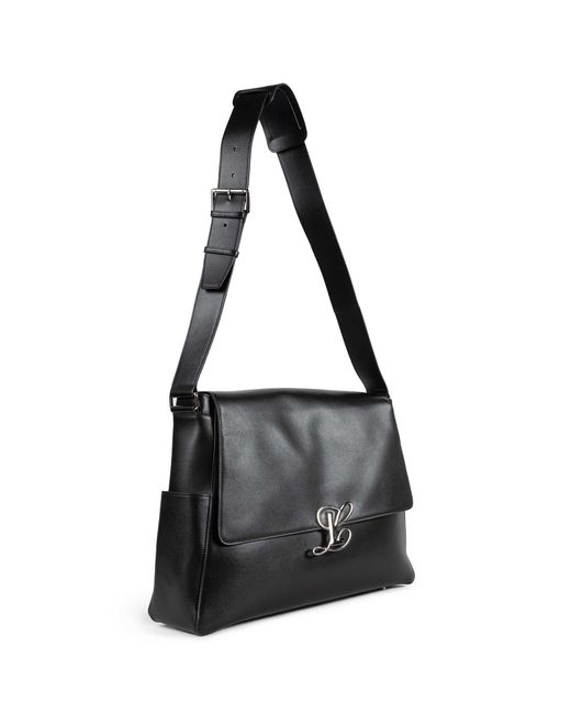 LUAR Black Luna Messenger Bag