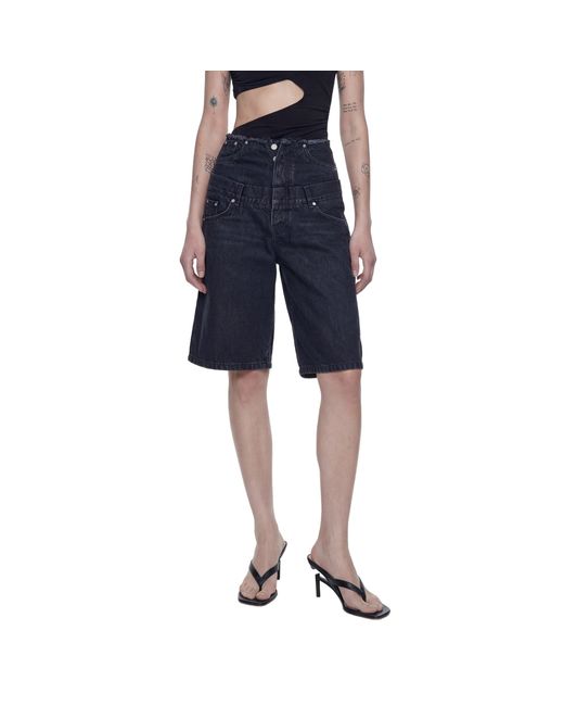 NVL-GARDE Blue Double Layer Shorts