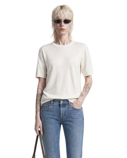 Gucci White Fine Wool Sweater