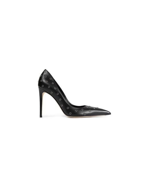 McQueen Black Skull Pump