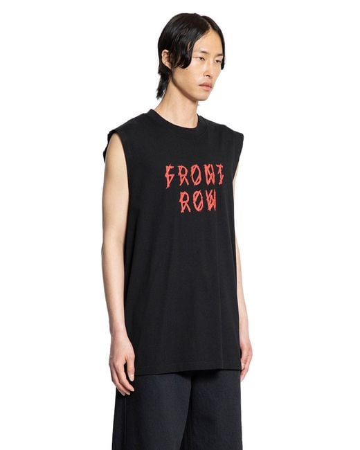 44 Label Group Black 44 Drip Sleeveless Tee for men