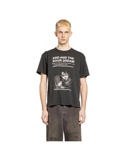 Enfants Riches Deprimes Black Erd Sour Dream T-Shirt for men