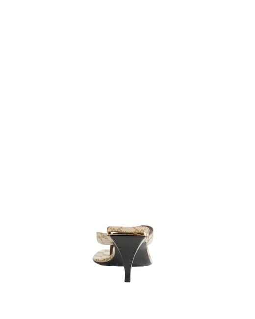 Gucci Metallic Vittoria Thong Sandals