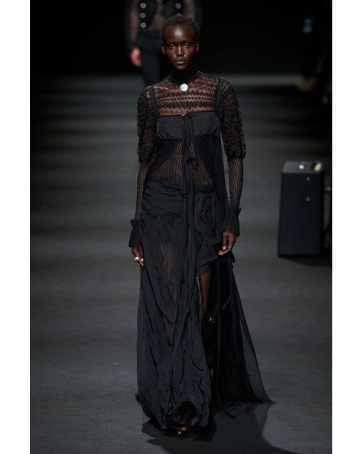 Ann Demeulemeester Black Gila Top