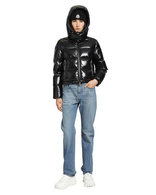 Moncler Black Niveole Short Down Jacket