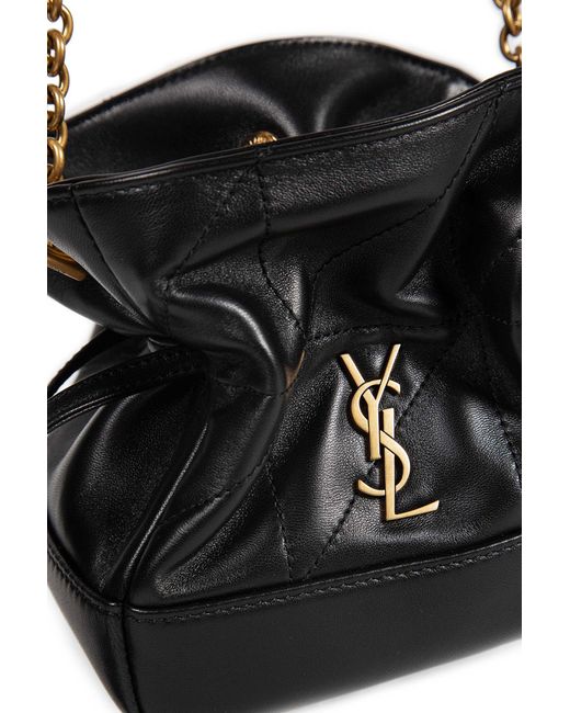 Saint Laurent Black Jamie Mini Shoulder Pouch